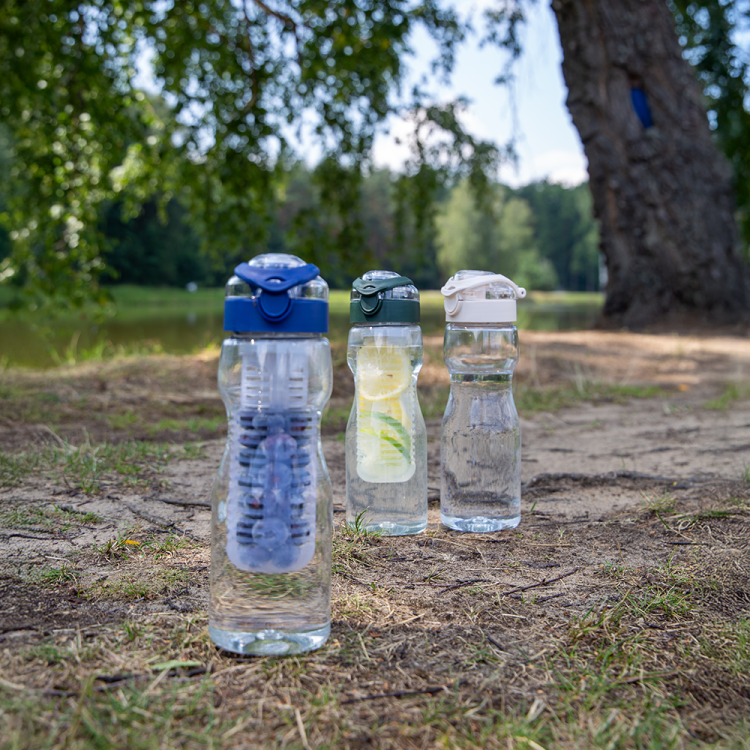 Butelka sportowa TRITAN 730ml z wkładem zielony RAVI